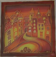 Obraz- Nočné mesto