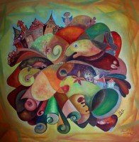 Originálny Obraz - Vidiecká idylka