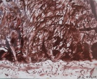 Originálny obraz, Krajina- pastel